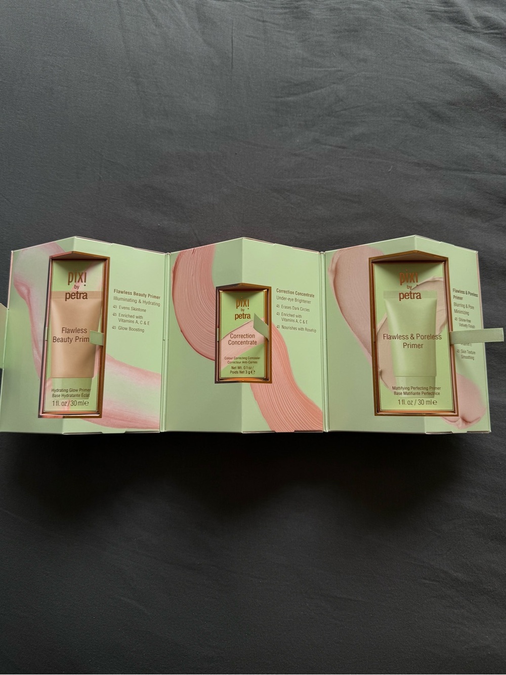BNIB Pixi Beauty Pro Prep Trio Primer set